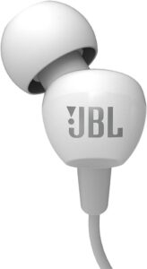 JBL C100 In-Ear-Kopfhörer in Weiß - Perfekt für Multimedia-Anwendungen