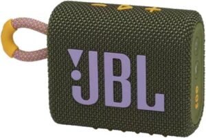 JBL GO 3 - Tragbarer und wasserfester Bluetooth Lautsprecher in Grün