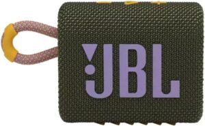 JBL GO 3 - Tragbarer und wasserfester Bluetooth Lautsprecher in Grün