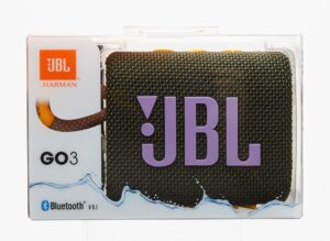 JBL GO 3 - Tragbarer und wasserfester Bluetooth Lautsprecher in Grün