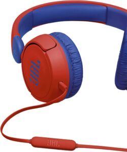 JBL Jr310 On-Ear Kinder-Kopfhörer in Rot-Blau – Ideal für Schule und Freizeit