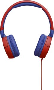 JBL Jr310 On-Ear Kinder-Kopfhörer in Rot-Blau – Ideal für Schule und Freizeit