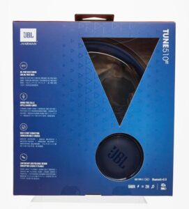 JBL Tune 510BT - Bluetooth On-Ear Kopfhörer in Blau: Musikgenuss in Perfektion