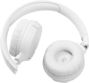 JBL Tune 510BT - Bluetooth On-Ear Kopfhörer in Weiß mit Freisprechfunktion und langer Laufzeit