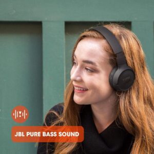 JBL Tune 510BT - Bluetooth On-Ear Kopfhörer in Weiß mit Freisprechfunktion und langer Laufzeit