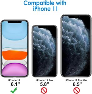 JETech Hülle für iPhone 11 (2019) 6,1" - Dein Handy optimal geschützt