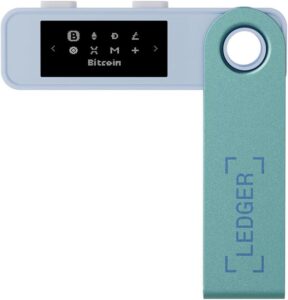 Ledger Nano S Plus (Pastellgrün) - Deine sichere Hardware-Wallet für Krypto und NFTs