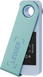 Ledger Nano S Plus (Pastellgrün) - Deine sichere Hardware-Wallet für Krypto und NFTs