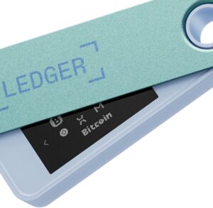 Ledger Nano S Plus (Pastellgrün) - Deine sichere Hardware-Wallet für Krypto und NFTs