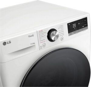 LG W4WR70E6Y Waschtrockner: 11kg Waschen, 6kg Trocknen mit AI Direct Drive und Wärmepumpentechnologie