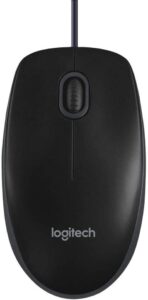 Logitech B100 Optische Maus - Perfekte Ergonomie für jeden PC und Mac