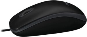 Logitech B100 Optische Maus - Perfekte Ergonomie für jeden PC und Mac