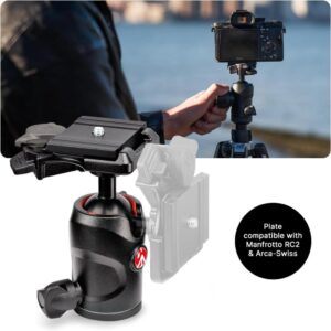 Manfrotto Befree Advanced Reisestativ mit Hebelverschluss - Tragbar und kompakt für DSLR und spiegellose Kameras