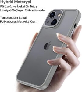 Minesk iPhone 11 Premium Case: Schutz und Stil in Titangrau