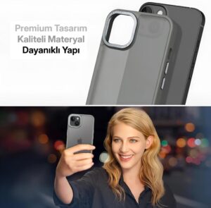 Minesk iPhone 11 Premium Case: Schutz und Stil in Titangrau