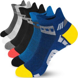 Niofind Herren-Socken aus Baumwolle, atmungsaktiv und bequem - 6 Paar