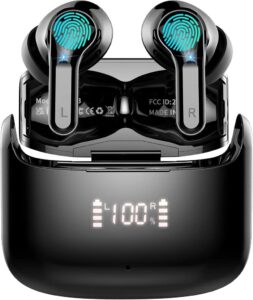 Bluetooth Kopfhörer Kabellos In Ear mit 4 ENC Mikrofon und Noise Cancelling - 2023 Neue Generation