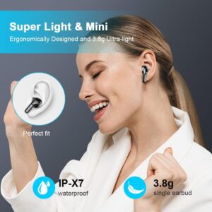 Bluetooth Kopfhörer Kabellos In Ear mit 4 ENC Mikrofon und Noise Cancelling - 2023 Neue Generation