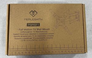 PERLESMITH TV Wandhalterung - Flexibel, Robust und Platzsparend