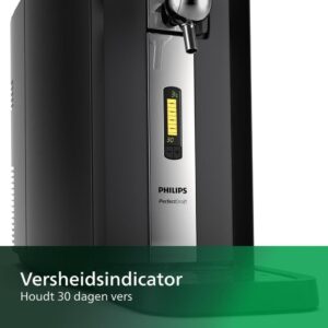 Philips PerfectDraft Bierzapfanlage - Deine Hausbar in Silber/Schwarz (HD3720/25)