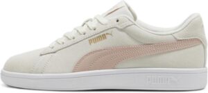 PUMA Unisex Smash 3.0 Sneaker in Warm White Rose Quartz Puma White, Größe 40 EU