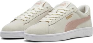 PUMA Unisex Smash 3.0 Sneaker in Warm White Rose Quartz Puma White, Größe 40 EU