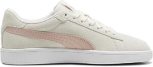 PUMA Unisex Smash 3.0 Sneaker in Warm White Rose Quartz Puma White, Größe 40 EU