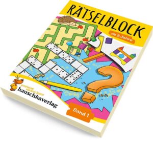 Rätselblock ab 5 Jahre - Band 1: Bunter Rätselspaß für Vorschulkinder