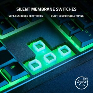 Razer Ornata V3 X - Flache Mecha-Membran-Gaming Tastatur in Schwarz