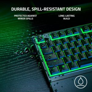 Razer Ornata V3 X - Flache Mecha-Membran-Gaming Tastatur in Schwarz