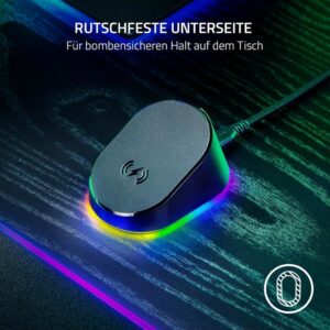 Razer Mouse Dock Pro & Charging Puck: Dein Partner für nahtloses, kabelloses Aufladen und ultimatives Gaming