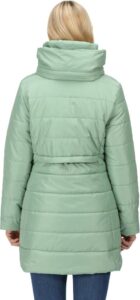 Regatta Damen Pamelina Baffled/Quilted Jackets 20 Basil - Stilvolle und warme Winterjacke