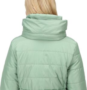 Regatta Damen Pamelina Baffled/Quilted Jackets 20 Basil - Stilvolle und warme Winterjacke