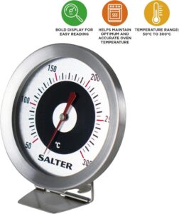 Salter 517 SSCR & 513 SSCR: Präzise analoge Thermometer für Kühl- und Backofengeräte