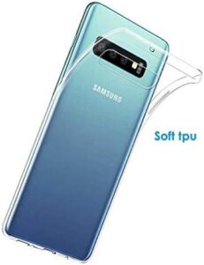 Samsung Galaxy S10 Plus Transparente Super Silikon Hülle von Ehr. - Ultradünn und Schützend