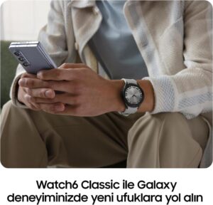 Samsung Galaxy Watch 6 Classic 43mm in Schwarz mit Türkei Garantie