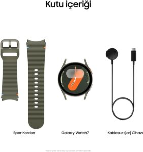 SAMSUNG Galaxy Watch7 Smartwatch in Grün: Dein persönlicher Gesundheits- und Fitnessbegleiter