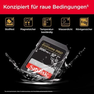 SanDisk Extreme PRO SDXC UHS-I Speicherkarte 128 GB - Schnell, sicher und robust