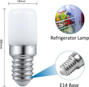 SCNNC LED Lampen T18 E14 Kühlschranklampe: Deine energieeffiziente Beleuchtung