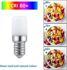 SCNNC LED Lampen T18 E14 Kühlschranklampe: Deine energieeffiziente Beleuchtung