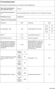 Siemens WG56B2A40 Waschmaschine iQ700 - Der Frontlader mit smarten Funktionen