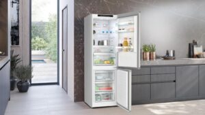 Siemens KG36N2ICF iQ300 Freistehende Kühl-Gefrier-Kombination mit noFrost Technologie und hyperFresh Funktion