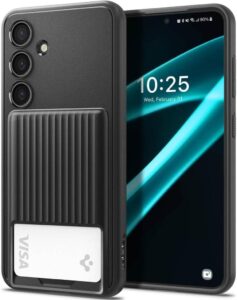 Spigen Galaxy S24 Plus Hülle Liquid Slot Matte Black - Langlebiger und zuverlässiger Schutz für dein Smartphone