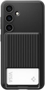 Spigen Galaxy S24 Plus Hülle Liquid Slot Matte Black - Langlebiger und zuverlässiger Schutz für dein Smartphone