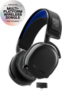 SteelSeries Arctis 7P+ Black Wireless Gaming Headset - Der Sound der nächsten Generation