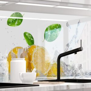 StickerProfis Küchenrückwand selbstklebend in Glasoptik - FRUIT SPLASH - Premium Qualität