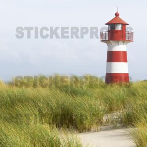 StickerProfis Küchenrückwand in Glasoptik - Nordsee Design, 60 x 400cm