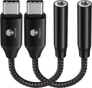 Stouchi USB C auf 3,5 mm Klinke Adapter - Für ein optimales Audioerlebnis