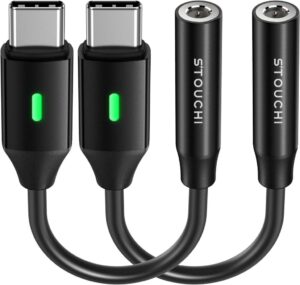 Stouchi USB C Kopfhörer Adapter - Perfekter Audio-Genuss für Deine USB C Geräte