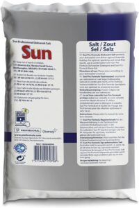 Sun Professional Spülmaschinensalz - Effektiver Kalkschutz und glänzende Ergebnisse